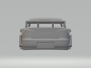 Mitsubishi lancer race car 3D Принт Модель