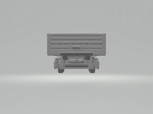 Trailer Flatbed euro 3D Print Model