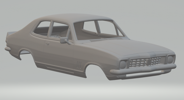 Holden torana 3D Print Model .c4d .max .obj .3ds .fbx .stl .blend 