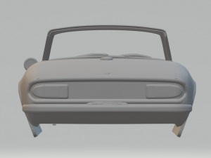 Triumph Spitfire 3D Baskı Modeli