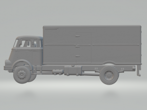 DAF 2000DO Model Cetak 3D
