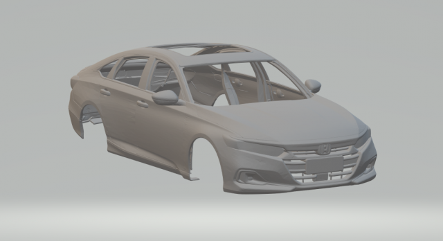 Honda accord 22 Model Cetak 3D .c4d .max .obj .3ds .fbx .stl .blend