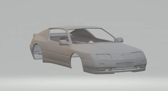 Alpine A610 3D Baskı Modeli .c4d .max .obj .3ds .fbx .stl .blend 