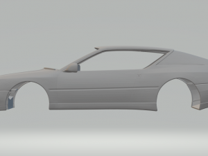 Alpine A610 3D Baskı Modeli