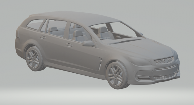Holden Commodore SS 2017 3D Принт Модель .c4d .max .obj .3ds .fbx .stl .blend 