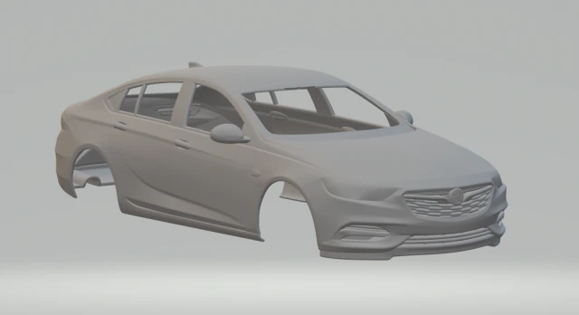 Holden Commodore 2020 3D Print Model .c4d .max .obj .3ds .fbx .stl .blend