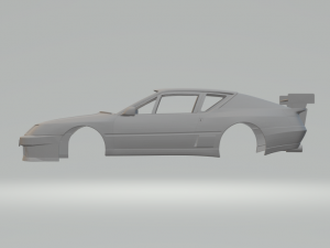 Alpine A610 race car 3D Принт Модель