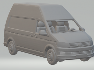 Volkswagen Transporter Van L2H3 T6 2017 3D Print Model