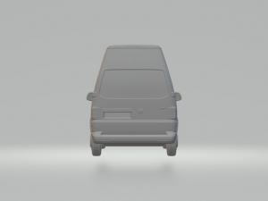 Volkswagen Transporter Van L2H3 T6 2017 3D Print Model