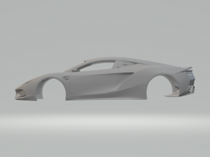 Arrinera hussarya Model Cetak 3D