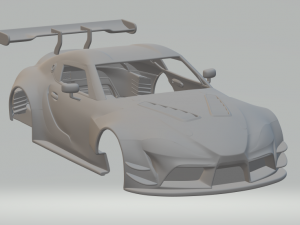 Toyota GR Supra Race Car 3D Print Model