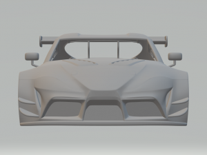 Toyota GR Supra Race Car Modello di stampa 3D