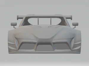 Toyota GR Supra Race Car 3D Print Model