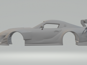 Toyota GR Supra Race Car Modello di stampa 3D