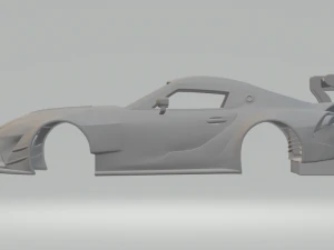 Toyota GR Supra Race Car 3D Print Model