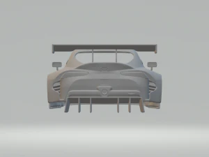Toyota GR Supra Race Car 3D Print Model