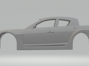 Mazda rx-8 race car 3D-printmodel