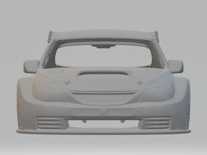 Subaru impreza WRX gt race car Model do druku 3D