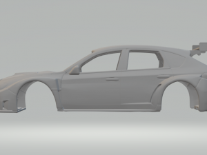 Subaru impreza WRX gt race car Model do druku 3D