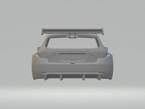 Subaru impreza WRX gt race car Model do druku 3D