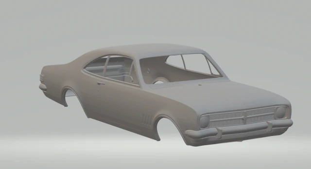 Holden Monaro GTS 327 3D Print Model .c4d .max .obj .3ds .fbx .stl .blend