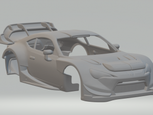 Toyota 86 Rally Car 3D Print Model