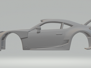 Toyota 86 Rally Car Modello di stampa 3D