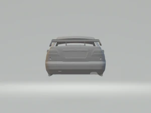 Volvo s40 race car 3D Print Model