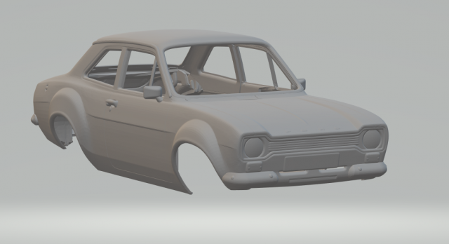 Escort mk1 3D Print Model .c4d .max .obj .3ds .fbx .stl .blend 