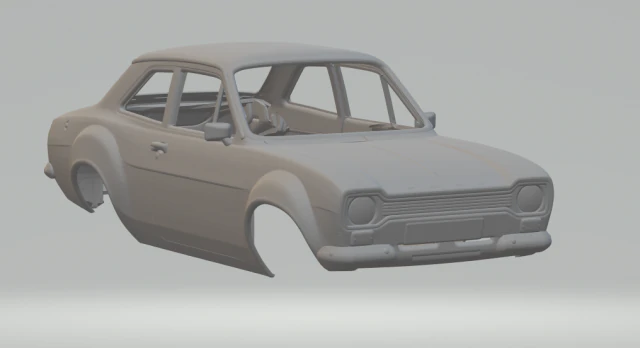 Escort mk1 3D Print Model .c4d .max .obj .3ds .fbx .stl .blend 