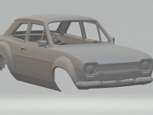 Escort mk1 3D Print Model
