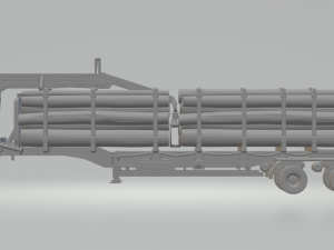 WOOD TRANSFER TRAILER Modèles 3D en vedette
