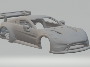 Aston Martin Vantage GT3 Modelo de impresión 3D