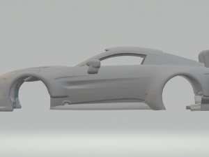 Aston Martin Vantage GT3 3D प्रिंट मॉडल