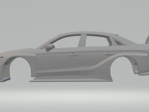 Audi s3 tcr Modello di stampa 3D