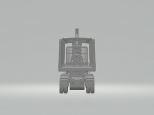 Wood transfer trailer v2 Modèles 3D en vedette