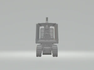 Wood transfer trailer v2 3D Print Model