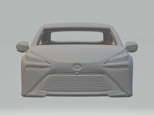 Toyota Mirai Model Cetak 3D