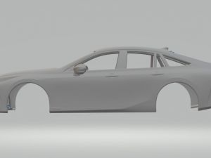 Toyota Mirai Model Cetak 3D