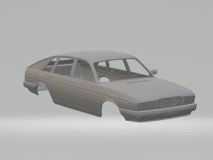 Lancia gamma berlina 3D 프린트 모델