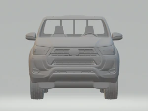 TOYOTA HILUX SINGLE CAB 3D Print Model