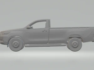 TOYOTA HILUX SINGLE CAB 3D Print Model
