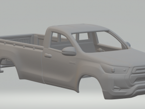 TOYOTA HILUX SINGLE CAB 3D Print Model