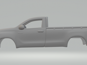 TOYOTA HILUX SINGLE CAB 3D Druckmodell