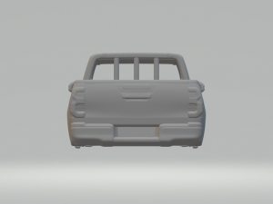 TOYOTA HILUX SINGLE CAB 3D Druckmodell