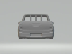 TOYOTA HILUX SINGLE CAB 3D Print Model