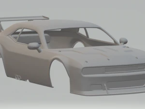 DODGE CHALLENGER SRT TRANS AM Model do druku 3D