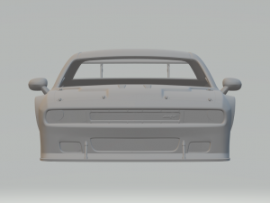 DODGE CHALLENGER SRT TRANS AM 3Dプリントモデル