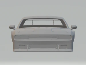 DODGE CHALLENGER SRT TRANS AM 3D Print Model