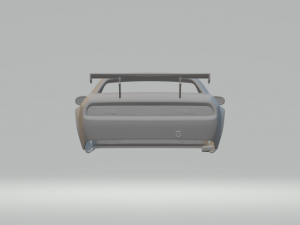 DODGE CHALLENGER SRT TRANS AM 3Dプリントモデル